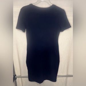ZARA Trafaluc Navy Blue T-shirt Dress Size S (bodycon fit with stretch)